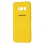 Чехол для Samsung Galaxy S8 (G950) Silicone Full желтый 