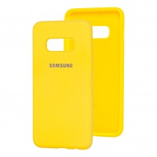 Чехол для Samsung Galaxy S10e (G970) Silicone Full желтый