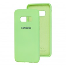 Чехол для Samsung Galaxy S10e (G970) Silicone Full мятный