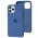 Чехол Silicone для iPhone 11 Pro Premium case linen blue
