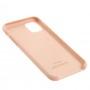 Чохол Silicone для iPhone 11 Premium case grapefruit