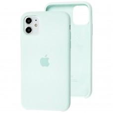 Чохол Silicone для iPhone 11 Premium case seafoam