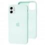 Чохол Silicone для iPhone 11 Premium case seafoam