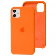 Чохол Silicone для iPhone 11 Premium case clementin