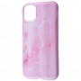 Чохол для iPhone 11 Pro Max Design Mramor Benzo рожевий