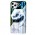 Чохол для iPhone 11 Pro Max Design Mramor Benzo біло-зелений