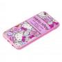 Чохол Hello Kitty для iPhone 6 feline friend рожевий