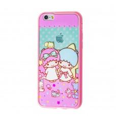 Чехол Hello Kitty для iPhone 6 детки розовый