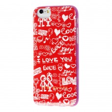 Чохол для iPhone 6 Ted Baker "Love" червоний