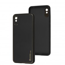 Чохол для Xiaomi Redmi 9A Leather Xshield black