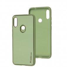 Чехол для Xiaomi Redmi Note 7 / 7 Pro Leather Xshield pistachio