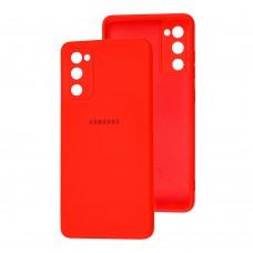 Чехол для Samsung Galaxy S20 FE (G780) Square camera full красный