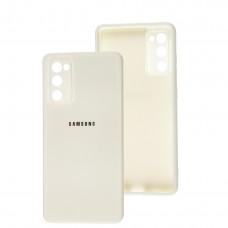 Чехол для Samsung Galaxy S20 FE (G780) Square camera full белый