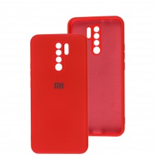Чехол для Xiaomi Redmi 9 Square camera full красный