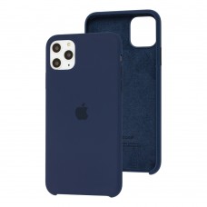 Чохол Silicone для iPhone 11 Pro Max Premium case midnight blue