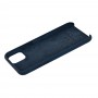 Чехол Silicone для iPhone 11 Pro Max Premium case midnight blue