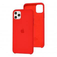 Чехол Silicone для iPhone 11 Pro Max Premium case красный