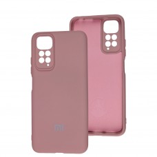 Чехол для Xiaomi Redmi Note 11 / 11s Silicone Full camera розовый / pink sand