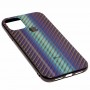 Чохол для iPhone 11 Carbon Gradient Hologram чорний