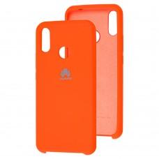 Чехол для Huawei P Smart Plus Silky Soft Touch оранжевый