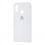 Чохол Huawei P Smart Plus Silky Soft Touch "білий"
