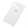 Чехол для Huawei P Smart Plus Silky Soft Touch "белый"