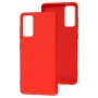 Чехол для Samsung Galaxy S20 FE (G780) Wave colorful red