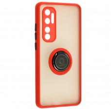 Чехол для Xiaomi Mi Note 10 Lite LikGus Edging Ring красный