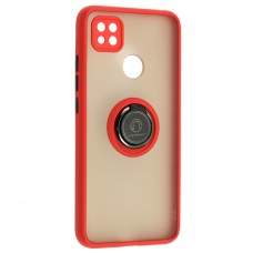 Чехол для Xiaomi Redmi 9C / 10A LikGus Edging Ring красный
