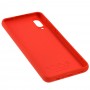Чехол для Samsung Galaxy A02 (A022) Wave colorful красный