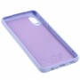 Чехол для Samsung Galaxy A02 (A022) Wave colorful фиолетовый / light purple