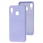 Чехол для Samsung Galaxy A20 / A30 Wave colorful фиолетовый / light purple
