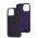 Чехол для iPhone 13 Pro Max Metal Camera MagSafe Silicone deep purple