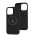 Чохол для iPhone 14 Pro Max Metal Camera MagSafe Silicone black