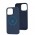 Чохол для iPhone 14 Pro Max Metal Camera MagSafe Silicone cobalt blue