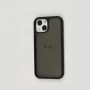 Чехол для iPhone 15 Berlia carbon fiber черный