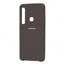 Чехол для Samsung Galaxy A9 2018 (A920) Silky Soft Touch темно-оливковый