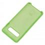 Чохол Samsung Galaxy S10 (G973) Silky Soft Touch зелений