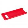 Чехол для Samsung Galaxy S10 (G973) Silky Soft Touch красный