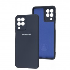 Чехол для Samsung Galaxy M53 (M536) Silicone Full camera midnight blue