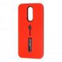 Чехол для Xiaomi Redmi 8 / 8A Kickstand красный