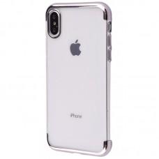 Чохол для iPhone X / Xs Shining case (TPU) сірий