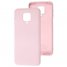 Чехол для Xiaomi Redmi Note 9s / 9 Pro Full without logo light pink