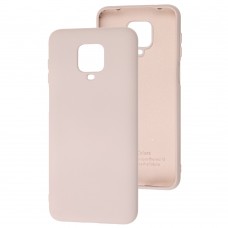 Чехол для Xiaomi Redmi Note 9s / 9 Pro Full without logo pink sand