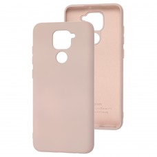 Чехол для Xiaomi Redmi Note 9 Full without logo pink sand