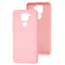 Чехол для Xiaomi Redmi Note 9 Full without logo light pink
