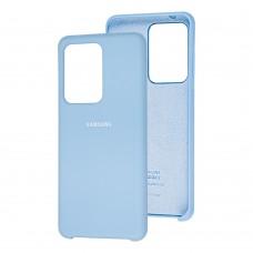 Чохол для Samsung Galaxy S20 Ultra (G988) Silky Soft Touch "ліловий"