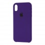 Чохол silicone case для iPhone Xr purple