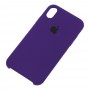 Чохол silicone case для iPhone Xr purple