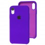 Чохол silicone case для iPhone Xr purple